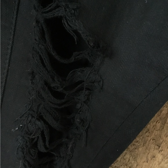 Machine Jeans Black Distressed - Picture 3 of 3